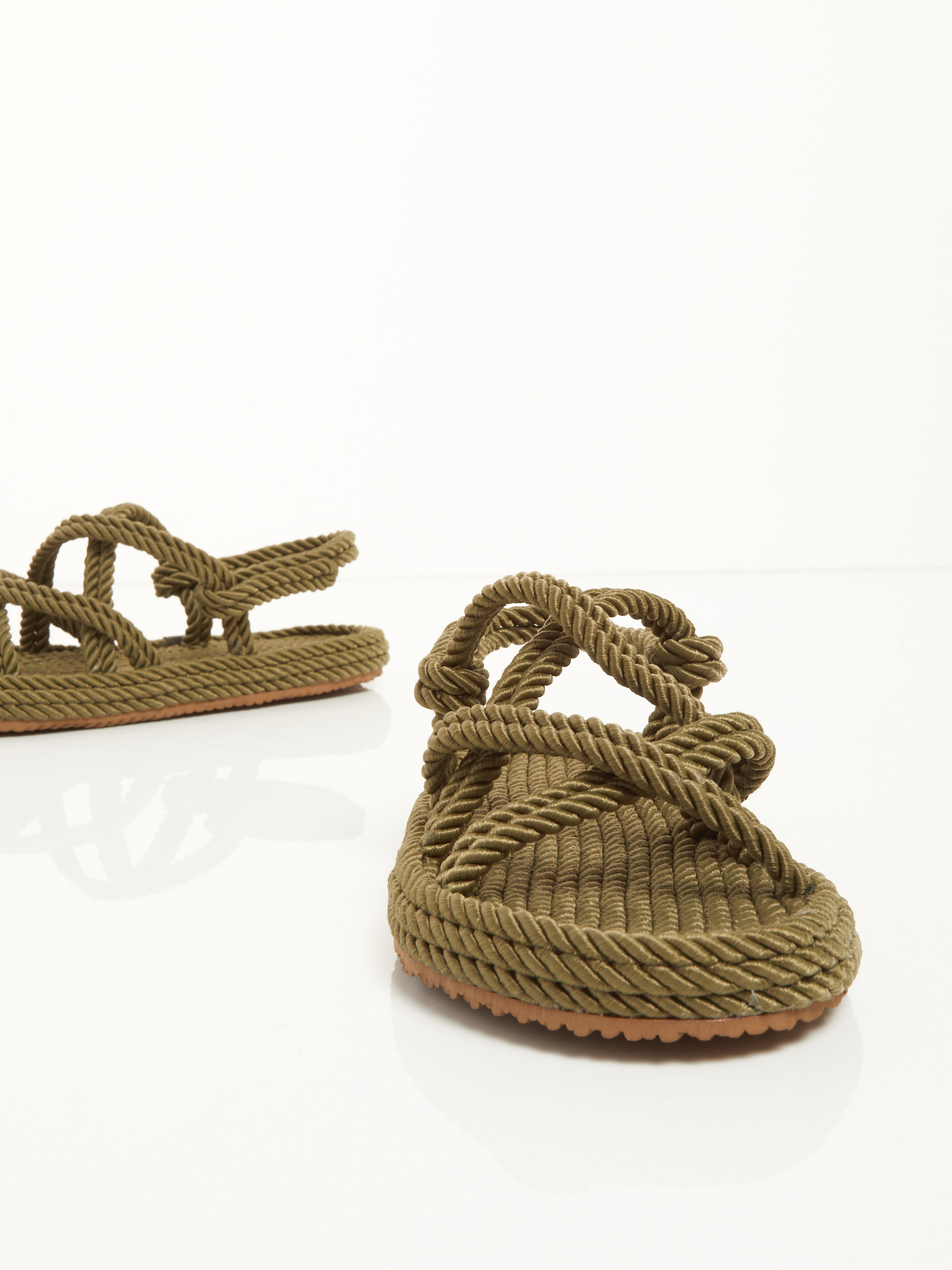 Shop On Line Rope Flat Sandals F0545554-0709